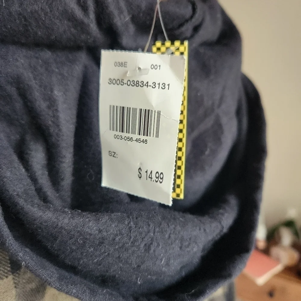 Flanel zip up hoodie - Picture 6 of 6